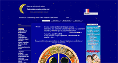 Desktop Screenshot of calendrier-lunaire-online.net